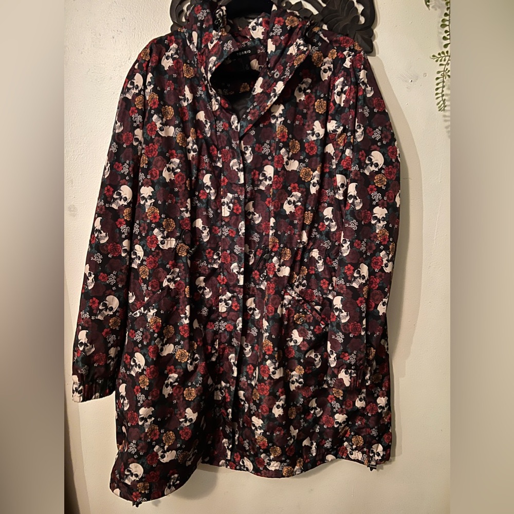 Torrid rain coat